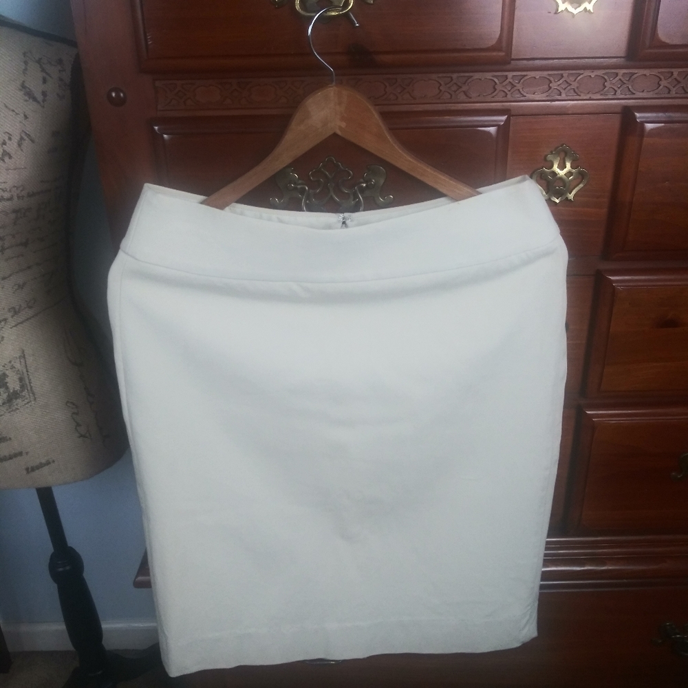 Banana Republic Stretch Tan Skirt